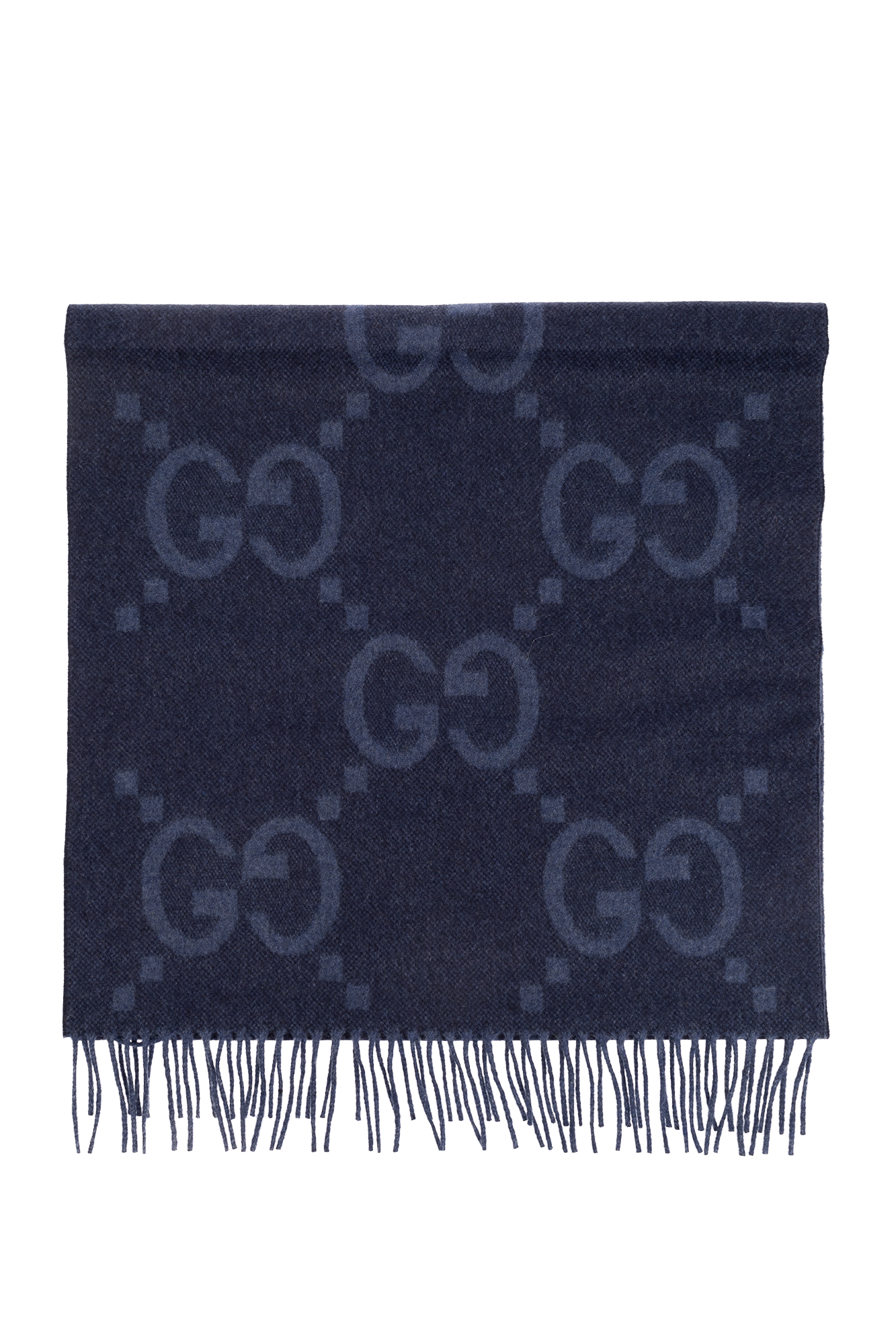 gucci Shoes Cashmere scarf with monogram