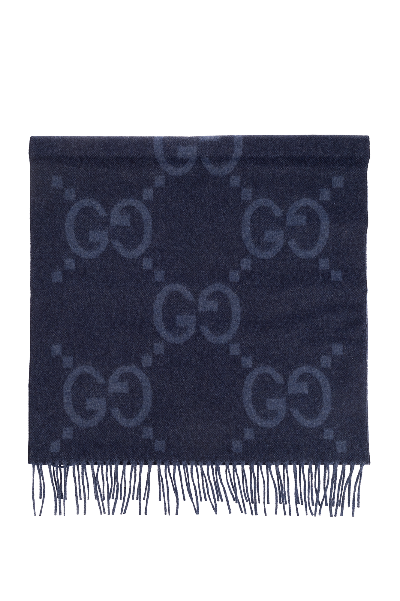 Gucci Cashmere scarf with monogram