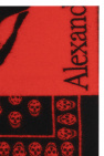 Alexander McQueen Wool scarf with logo