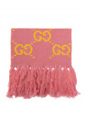 Gucci Wool scarf with logo