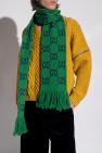 Gucci Wool scarf with logo