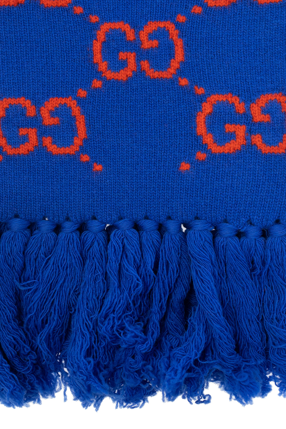 Gucci Wool scarf with logo