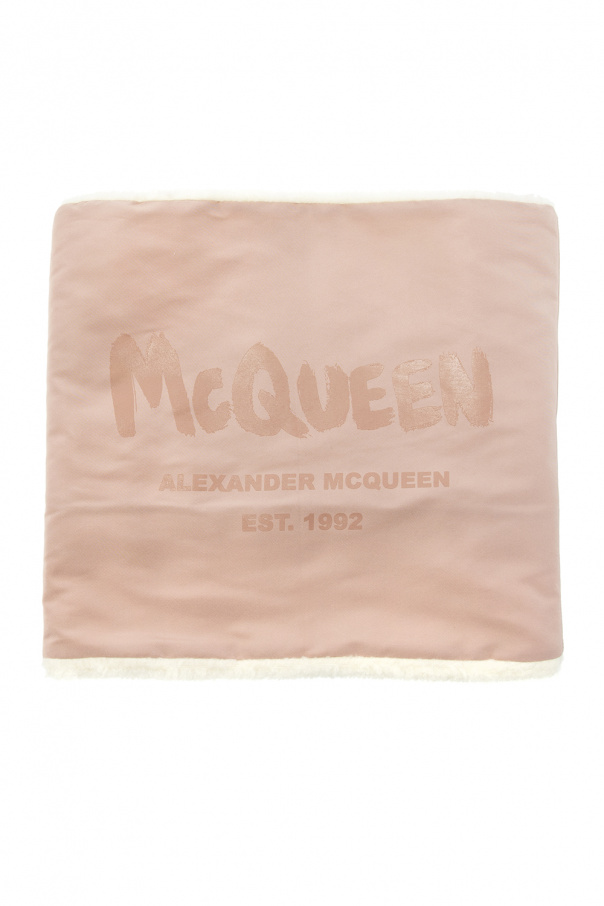 Alexander McQueen Tube scarf with logo