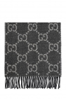 Gucci Wool scarf with logo