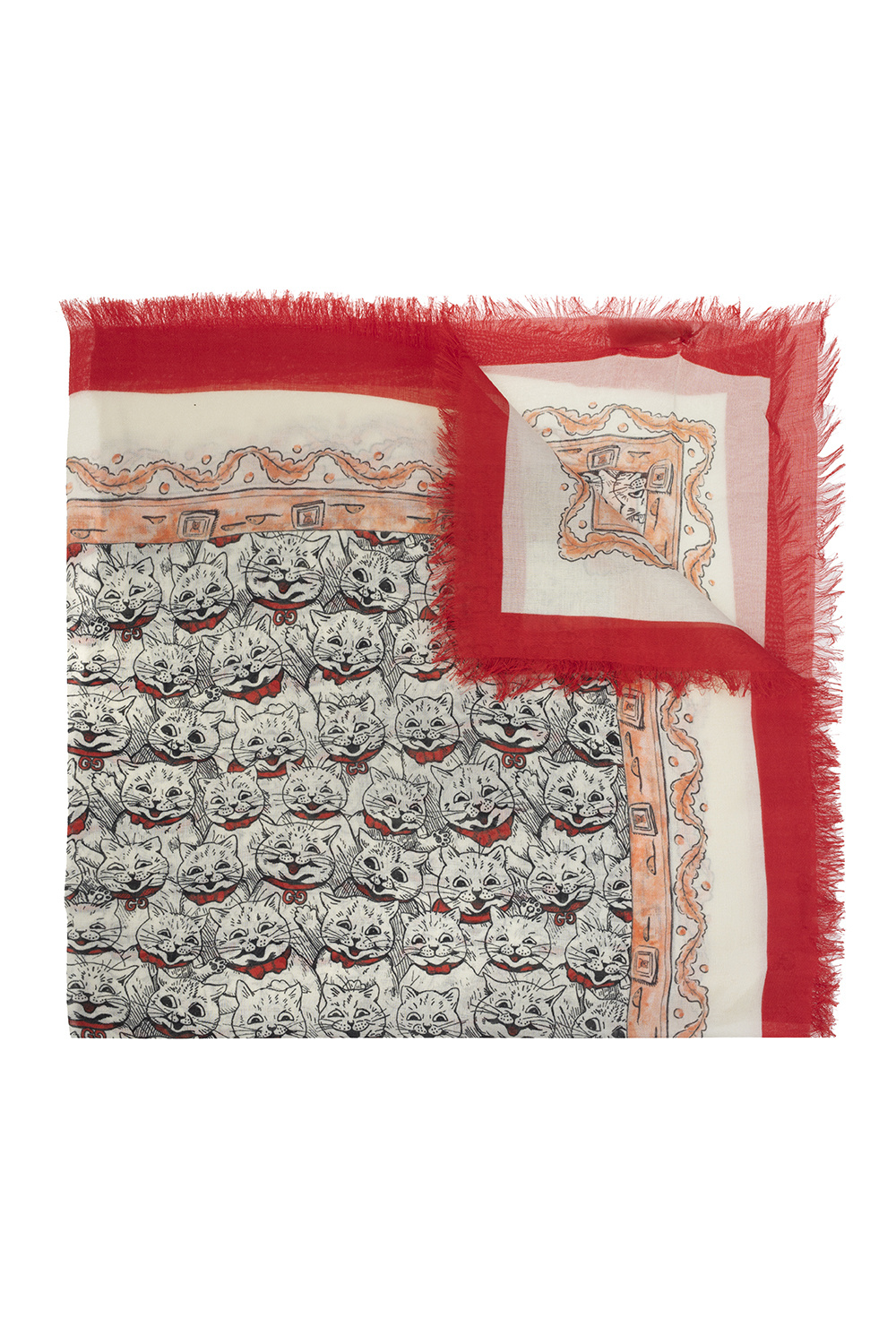 Gucci Kids Patterned scarf