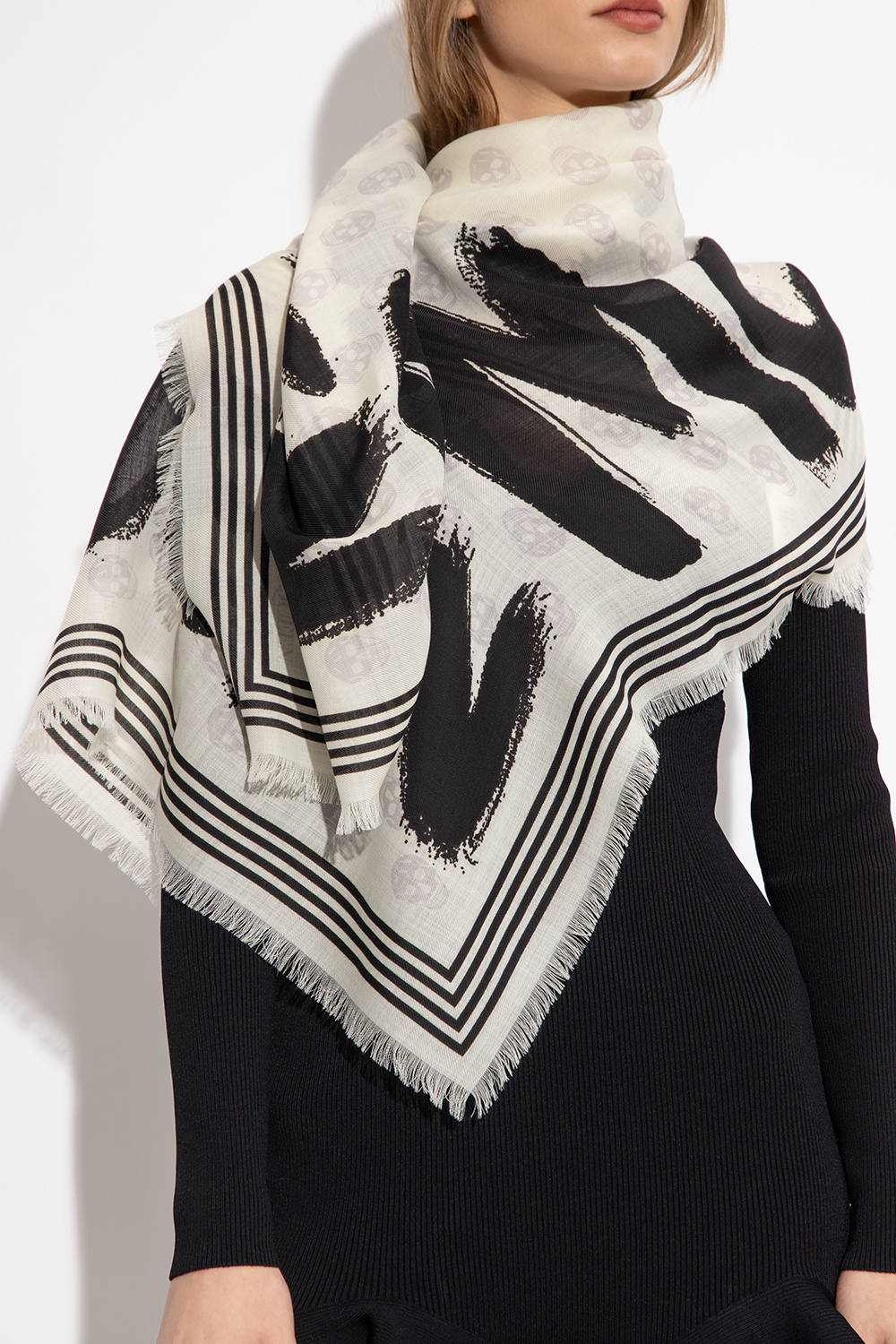 Alexander McQueen Wool scarf