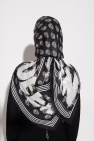 Alexander McQueen Scarf with skull motif