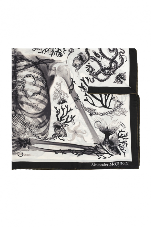 Alexander McQueen Printed scarf