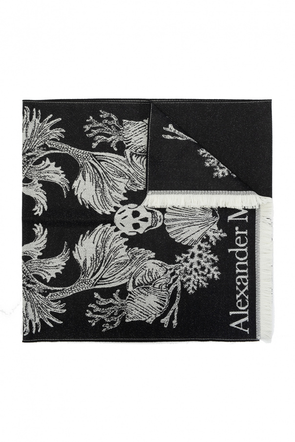 Alexander McQueen Scarf with logo