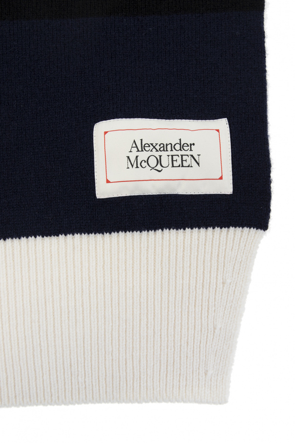 Alexander McQueen Alexander McQueen Giacca con stampa Nero