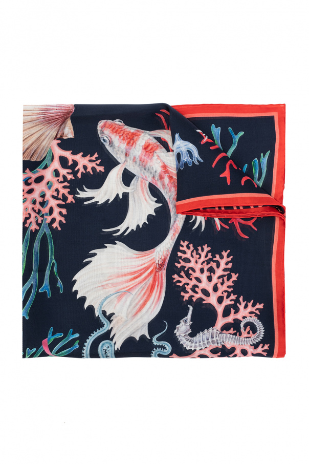 Alexander McQueen Printed scarf