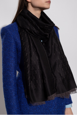 Patterned scarf od Saint Laurent