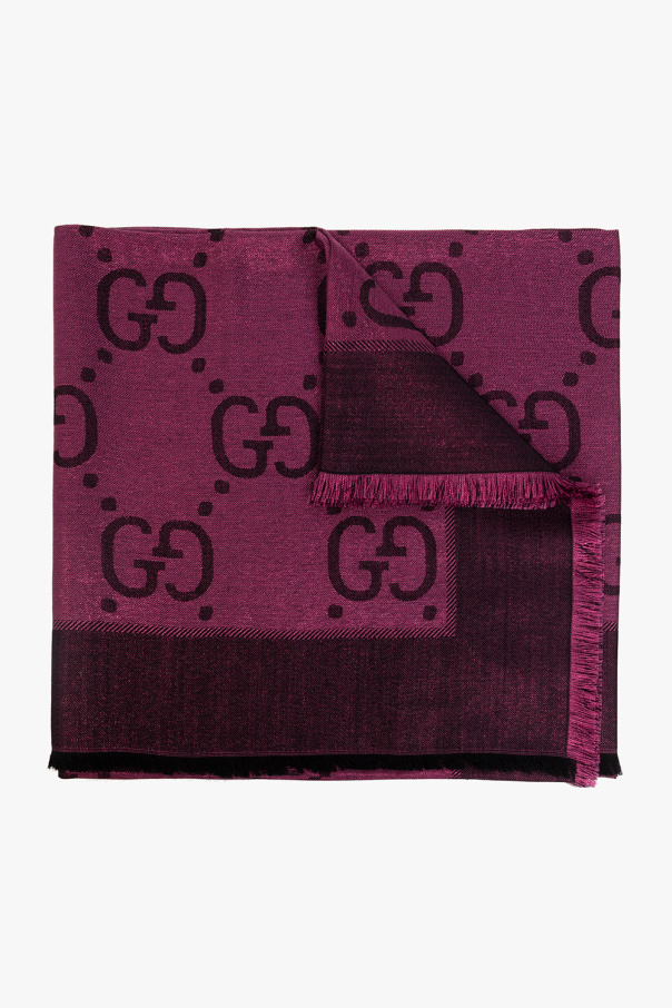 Gucci Scarf with GG pattern