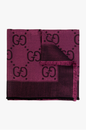 Scarf with gg pattern od Gucci