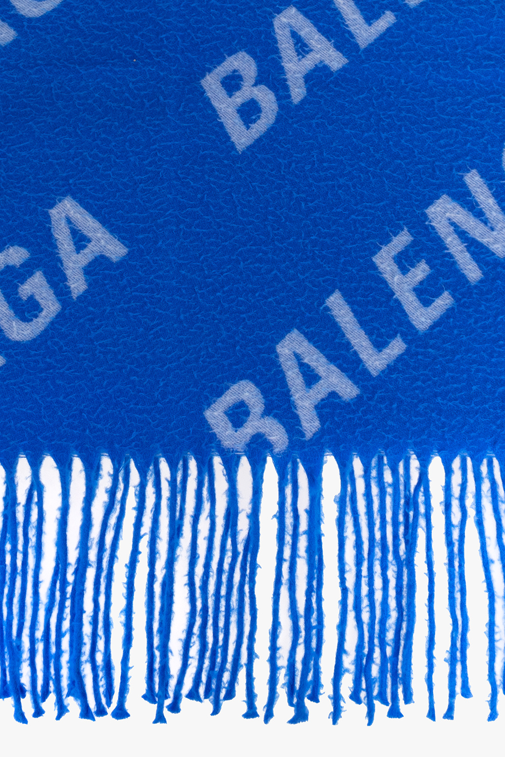 Balenciaga BALENCIAGA WOOL SCARF WITH VINTAGE EFFECT