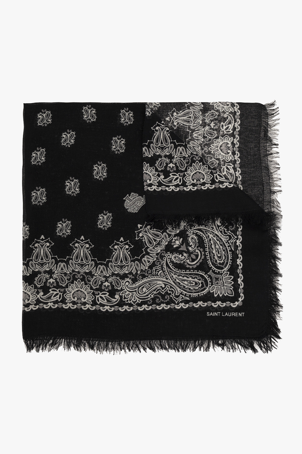 Saint Laurent Paisley-printed bandana