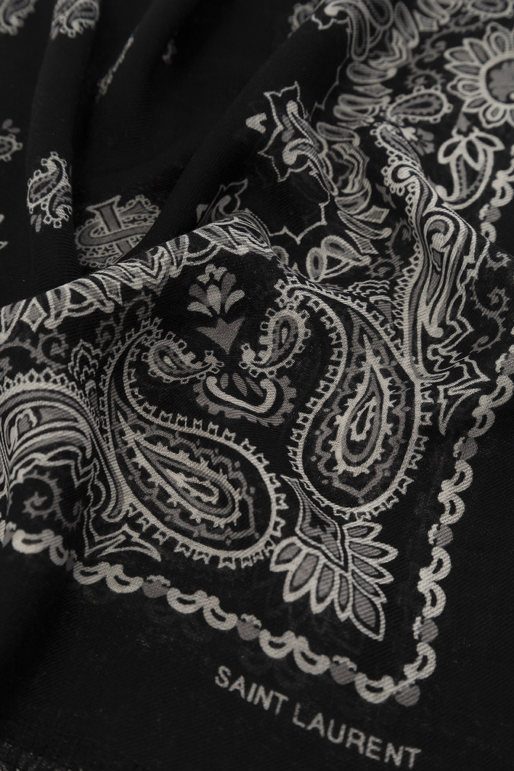 Saint Laurent Paisley-printed bandana