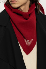 Emporio Armani RED Shawl with logo