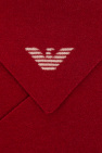 Emporio Armani RED Shawl with logo