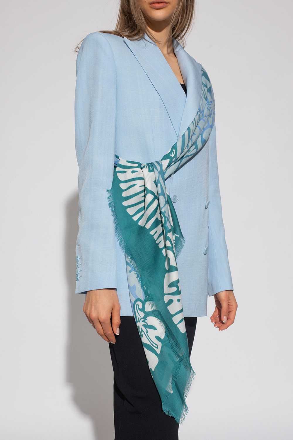 Lanvin Patterned shawl