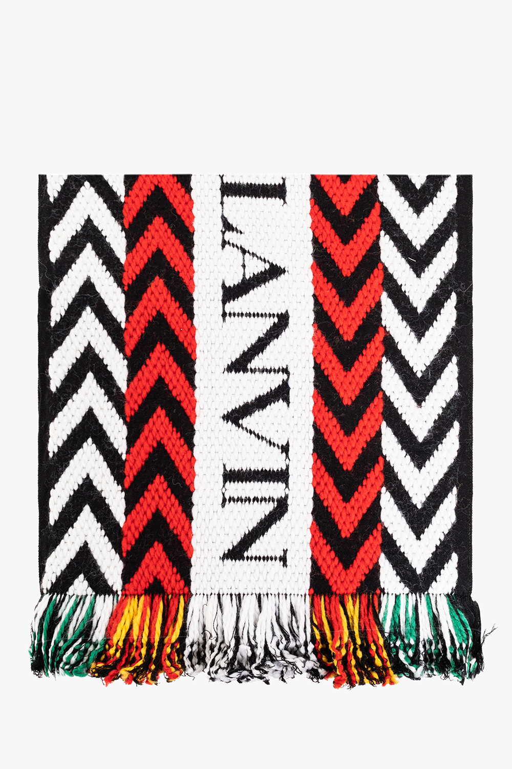 Lanvin Wool scarf with logo