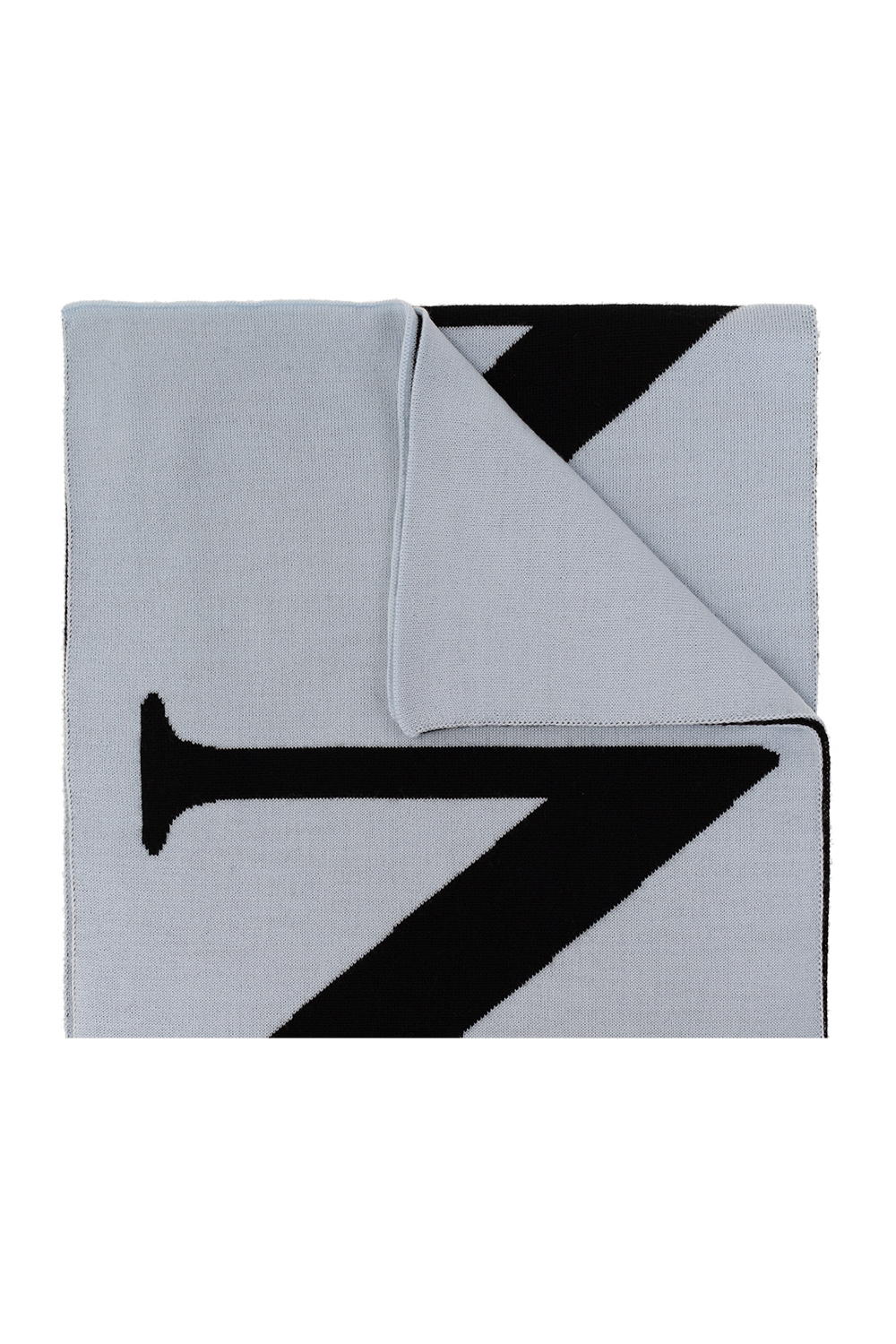 Lanvin Reversible scarf with logo