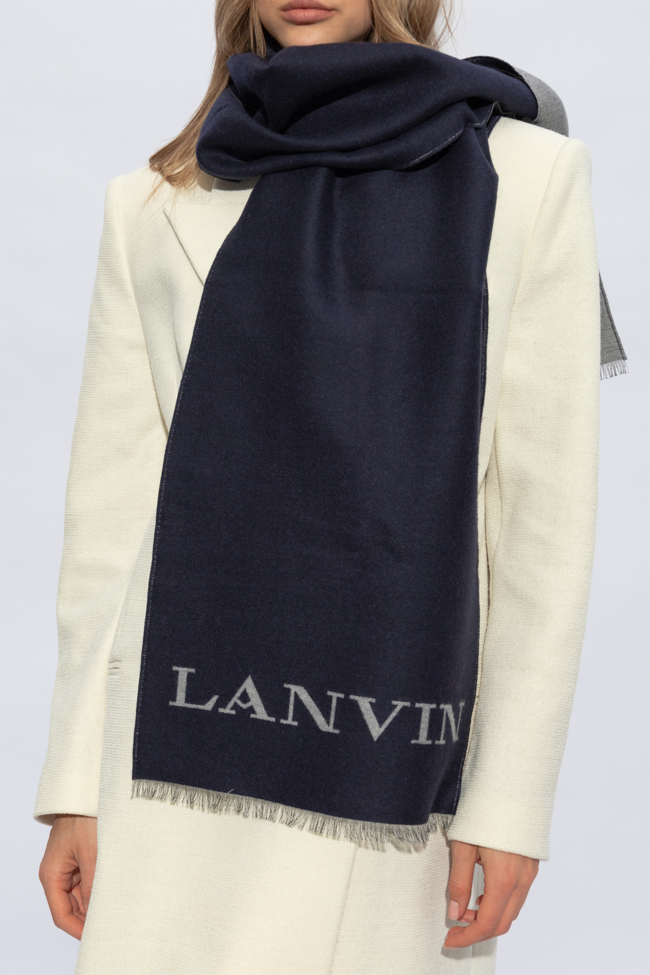 Lanvin Scarf with logo