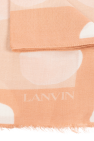 Lanvin Scarf with polka dot pattern