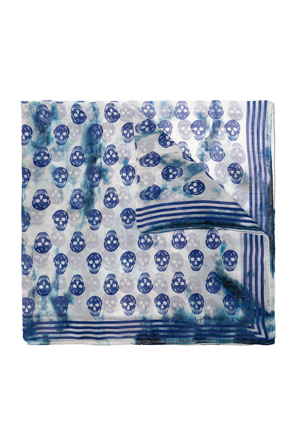 Alexander McQueen Shawl with skull motif