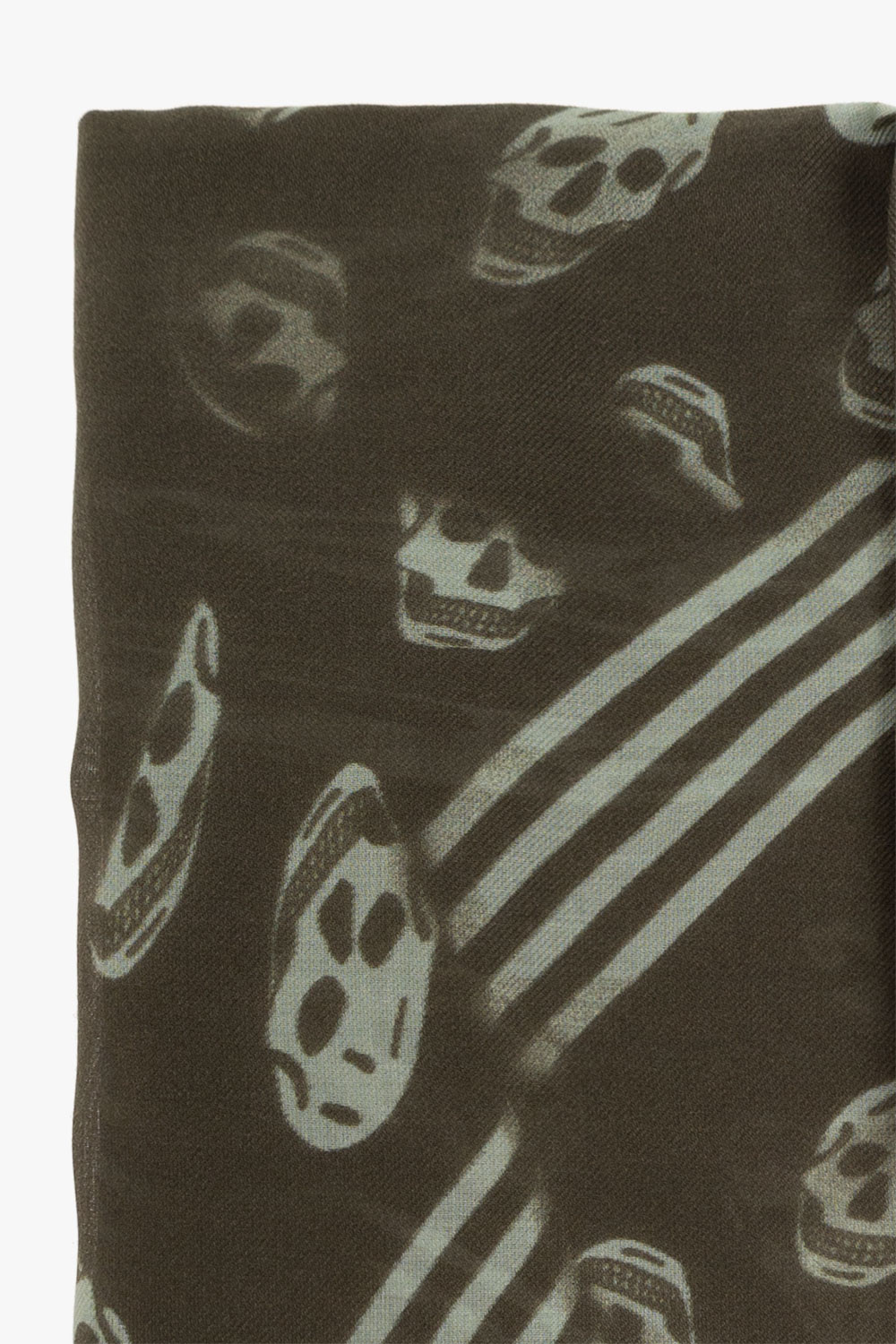 Alexander McQueen Scarf with skull motif