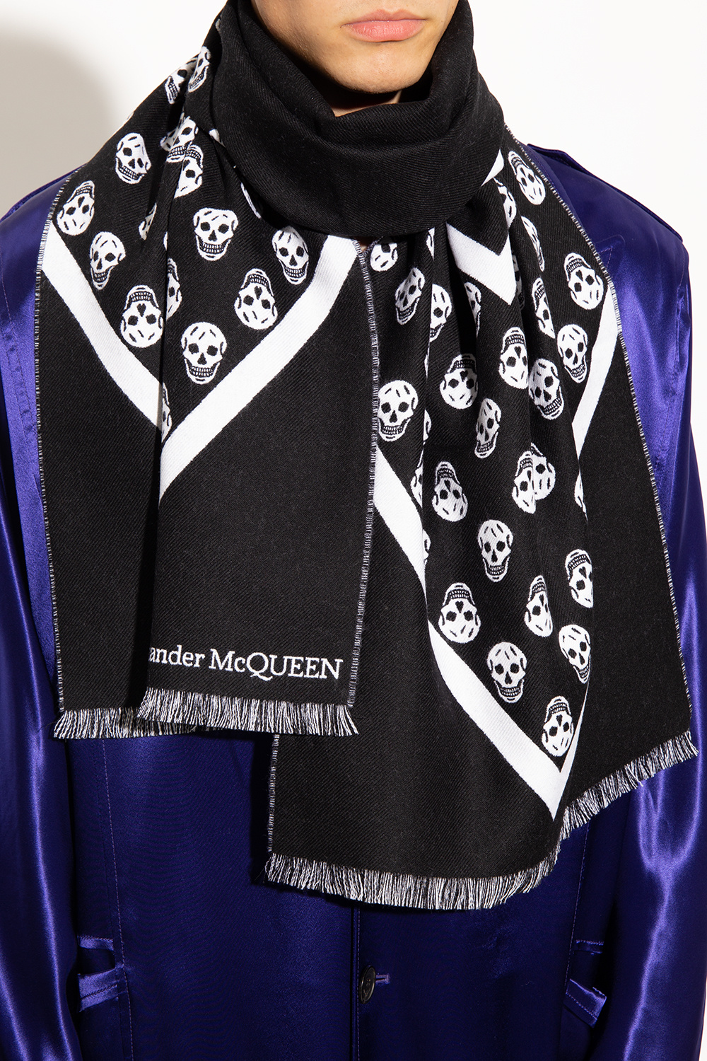 Alexander McQueen Wool scarf