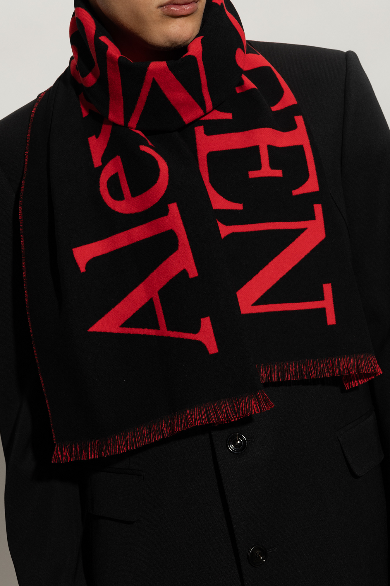 Alexander McQueen Scarf with logo