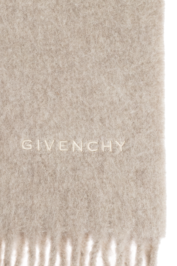 Givenchy Schal mit aufgesticktem Logo