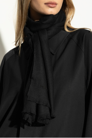 Bufanda con logo bordado od Lanvin