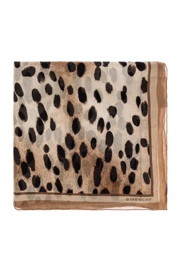 Givenchy Scarf with animal motif