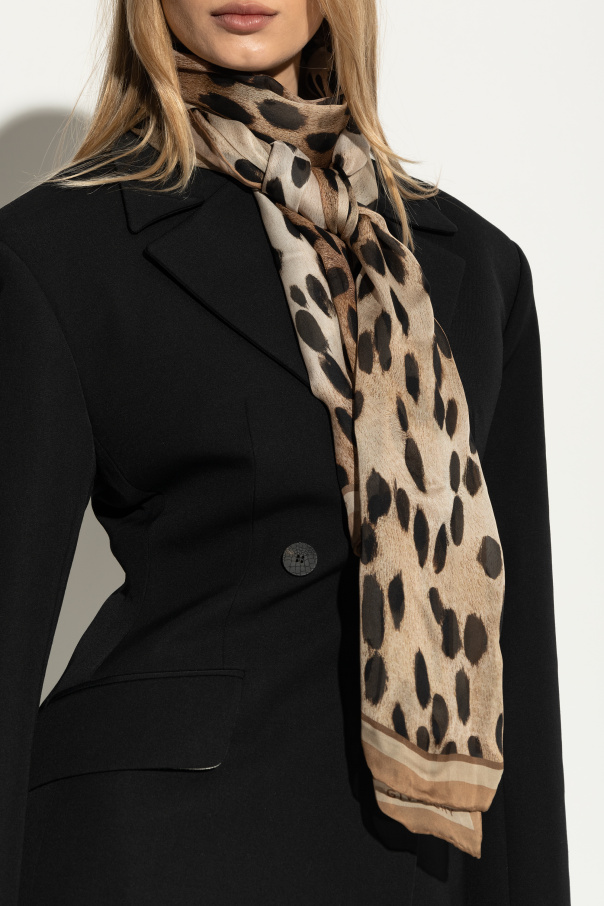 Givenchy Scarf with animal motif