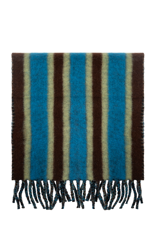 Wool scarf with logo od Lanvin