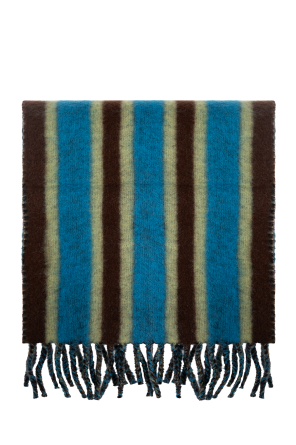 Bufanda de lana con logo