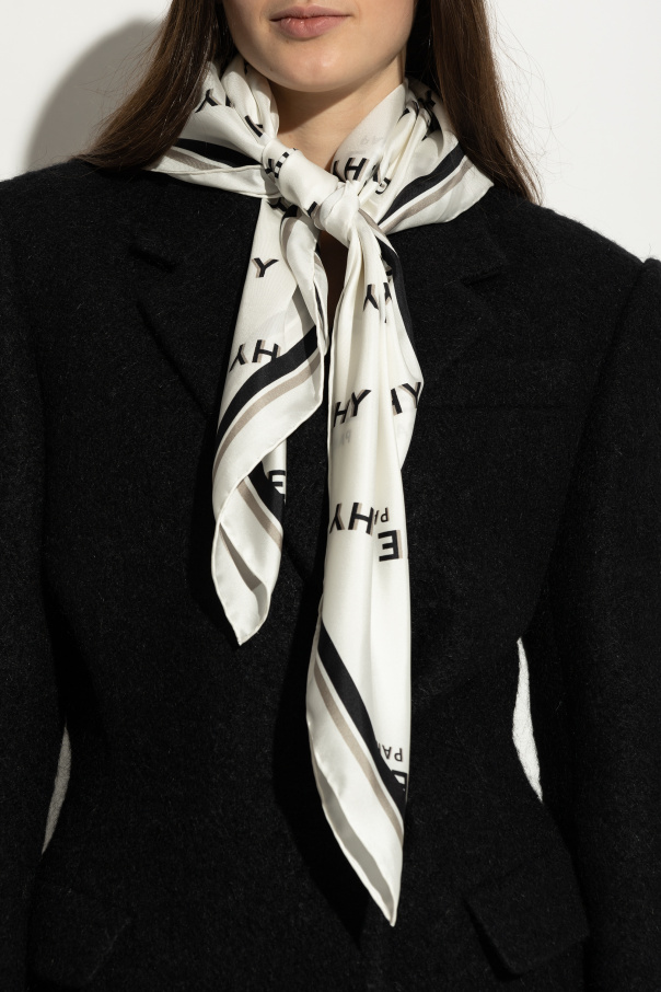 Givenchy Silk scarf with monogram