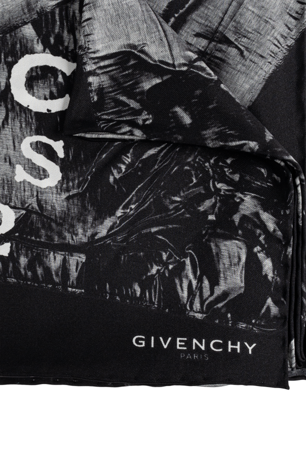 Givenchy Pañuelo de seda con estampado
