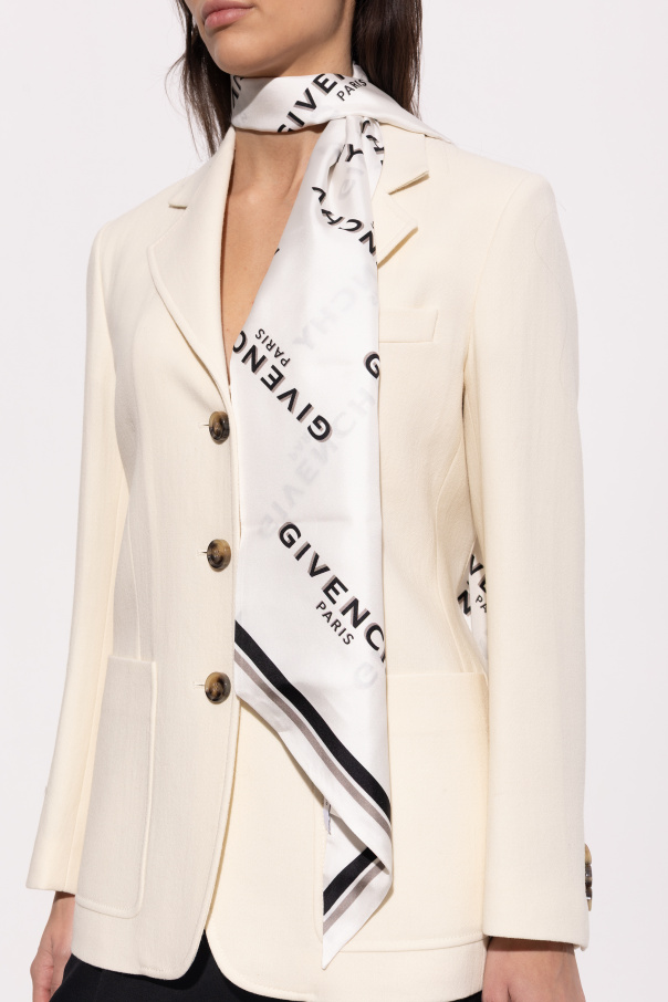 Givenchy Silk scarf with monogram