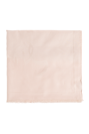 Jacquard scarf with logo