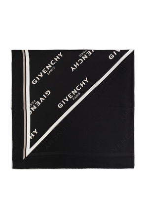Silk logo scarf