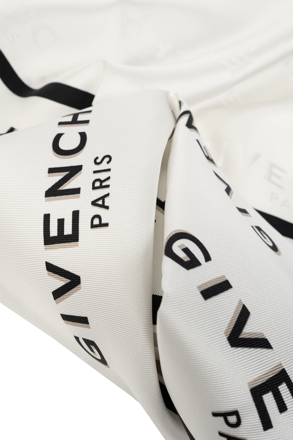 Givenchy Silk scarf with logo