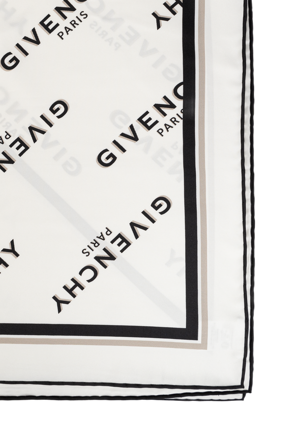 Givenchy Silk scarf with logo