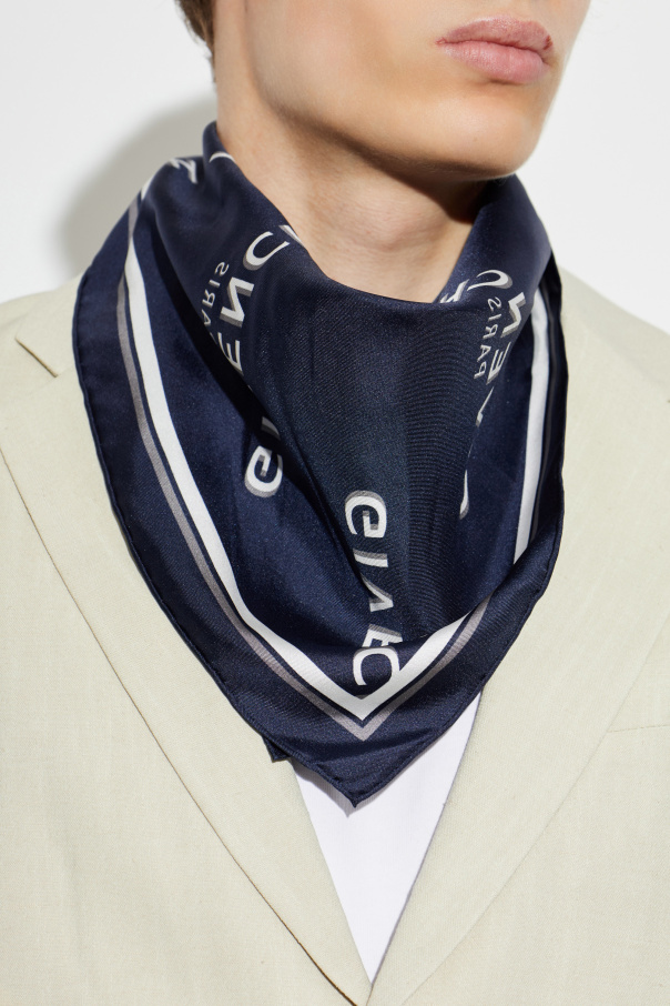 Givenchy Silk scarf with monogram