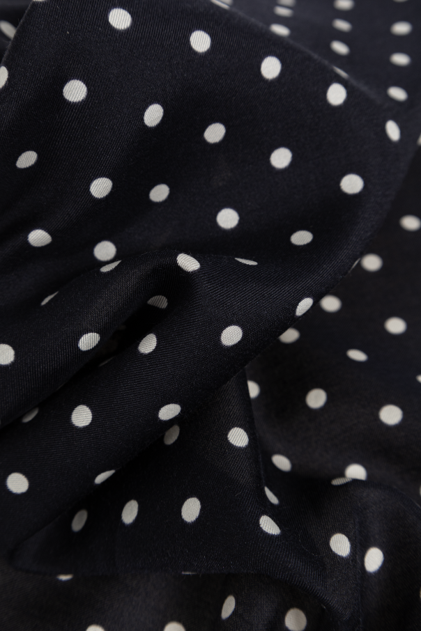 Givenchy Scarf with polka dot pattern