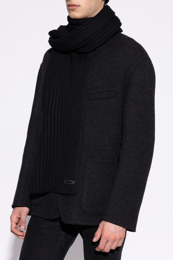 Givenchy Wool scarf with applique