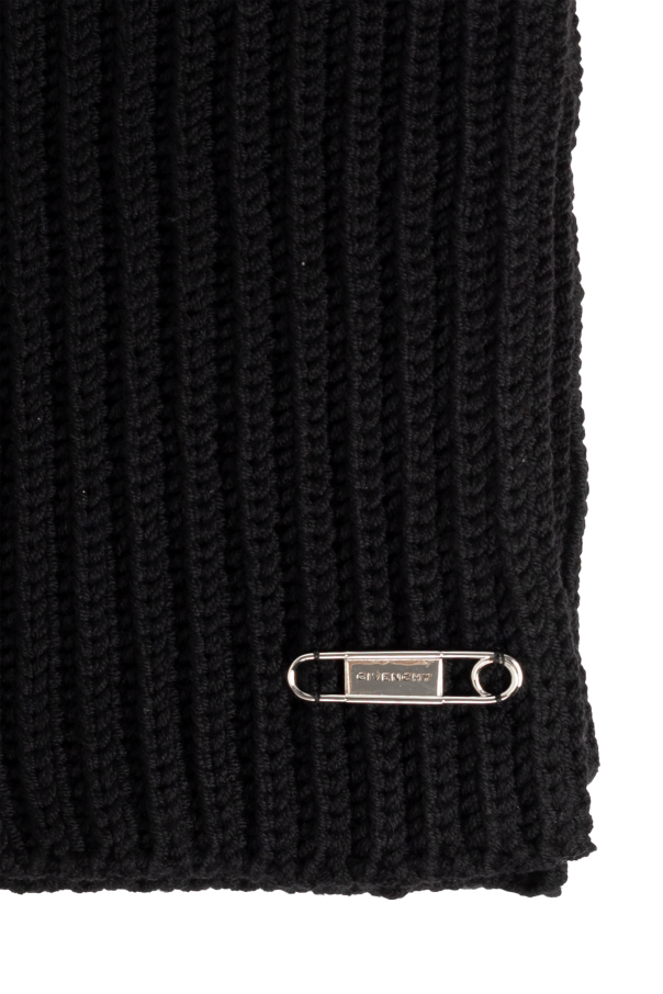 Givenchy Wool scarf with applique