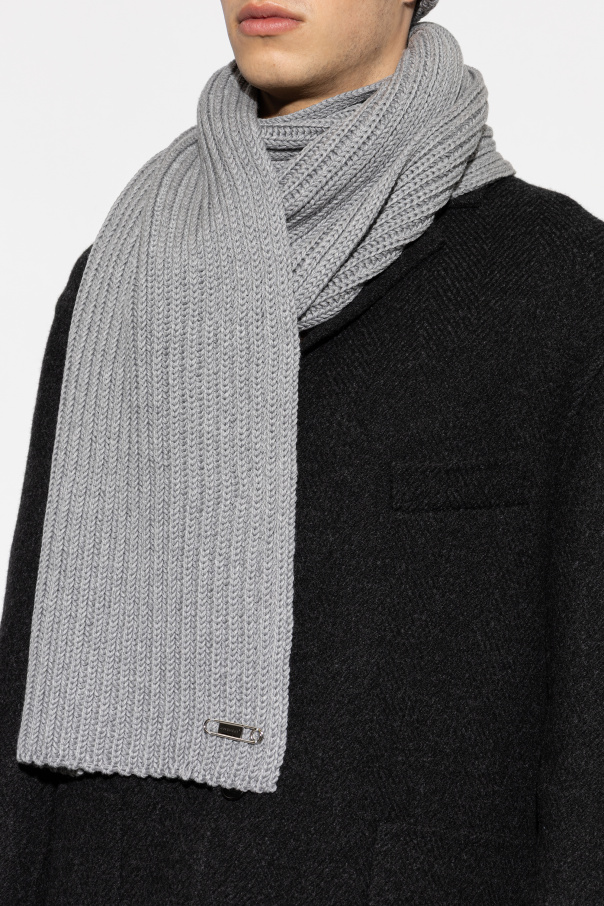 Givenchy Wool scarf with applique